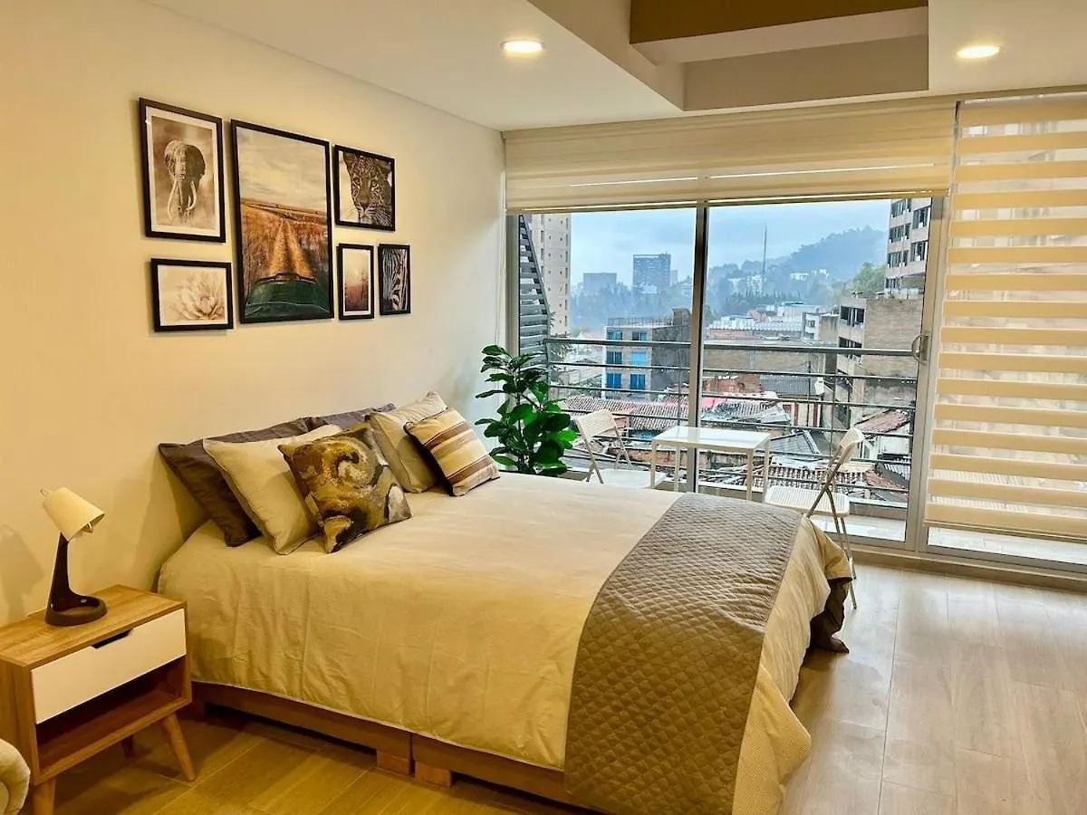 보고타 Loft En Centro Internacional Exclusivo 314 아파트 0*,  콜롬비아